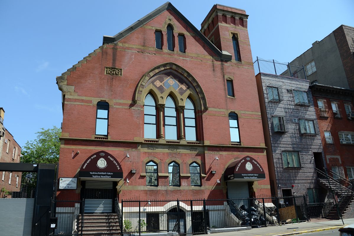 05-1 Yeshiva HeadStart Was A Red Synagogue Built In 1876 On Keap St Williamsburg New York